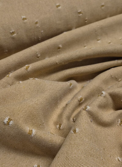 Fibremood camel broken denim Luki - no stretch 10OZ