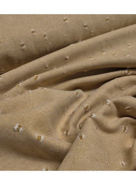 Fibremood camel broken denim Luki - no stretch 10OZ