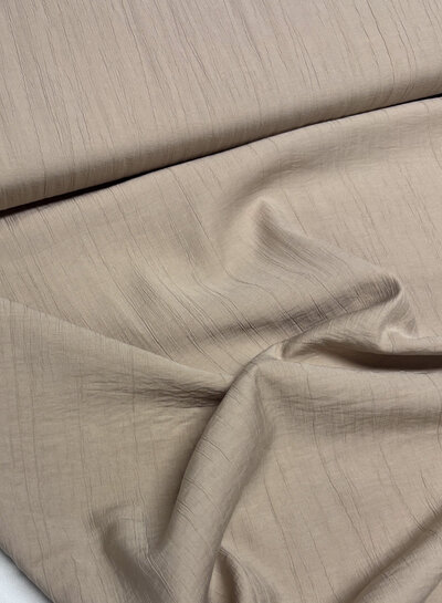 A la Ville soft crincle rayon - beige