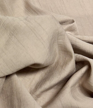 A la Ville soft crinkle rayon - beige
