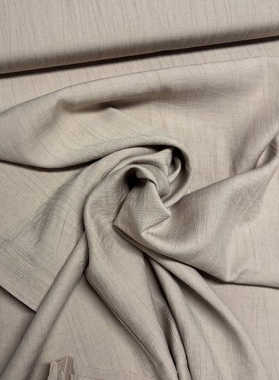 A la Ville soft crincle rayon - beige