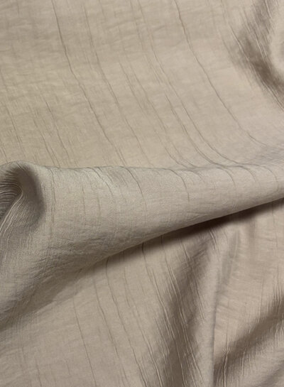 A la Ville soft crincle rayon - beige