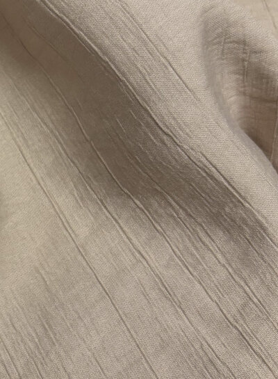 A la Ville soft crinkle rayon - beige