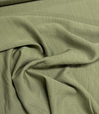 A la Ville soft crinkle rayon - soft green
