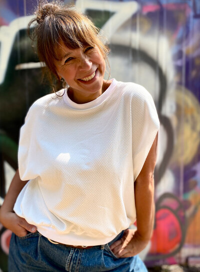 Swafing Emilia ecru textured knit