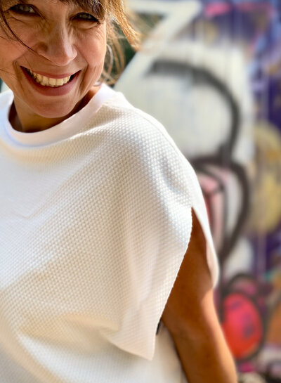 Swafing Emilia ecru textured knit