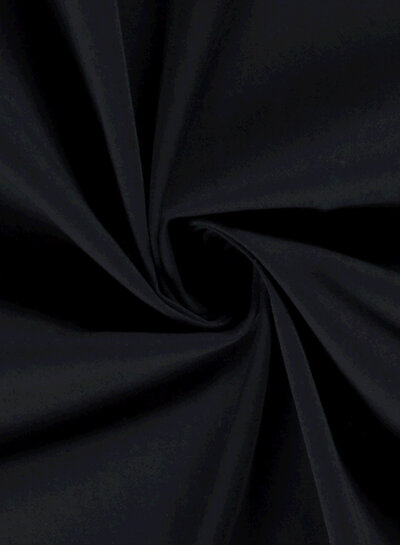 Navy-washed cotton twill with light stretch