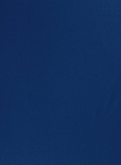 kobalt - washed cotton twill met lichte stretch