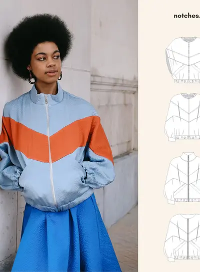 Notches Rava sweater / jacket - Notches