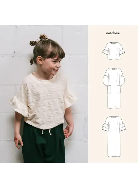 Notches Willy top / jurk - Notches