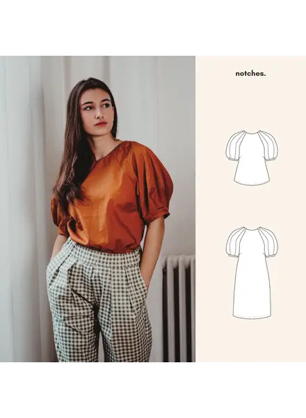 Notches Odell top / jurk - Notches