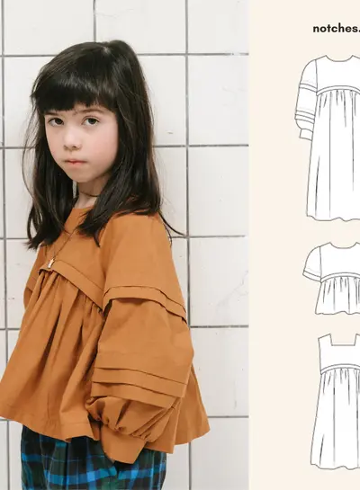 Notches Didi blouse / jurk - Notches