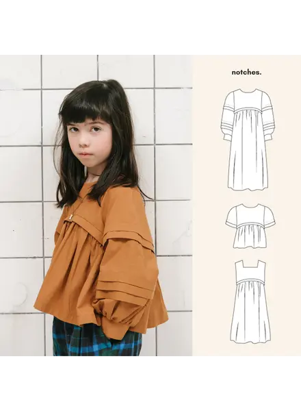 Notches Didi blouse / jurk - Notches