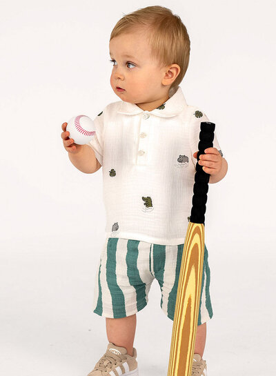 be trendy mint green broad stripes - tetra