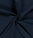 Madeline effen french terry - donker indigo OEKO TEX