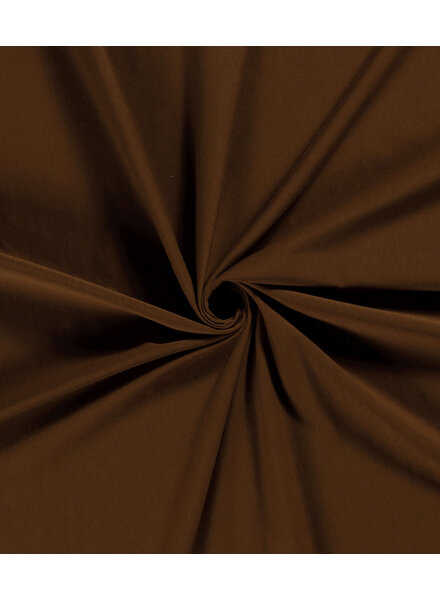 Madeline Plain French Terry - Brown OEKO TEX