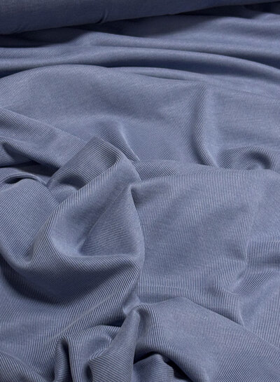 A la Ville denim - silk touch - beautiful viscose jersey - Knipmode