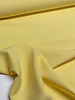 A la Ville soft yellow - stylish woven fabric - wrinkle-free - high quality (Italy)