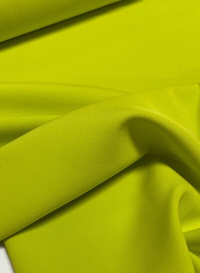 A la Ville fresh green - stylish woven fabric - wrinkle-free - high quality (Italy)