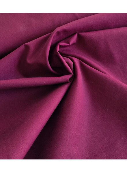 aubergine effen canvas