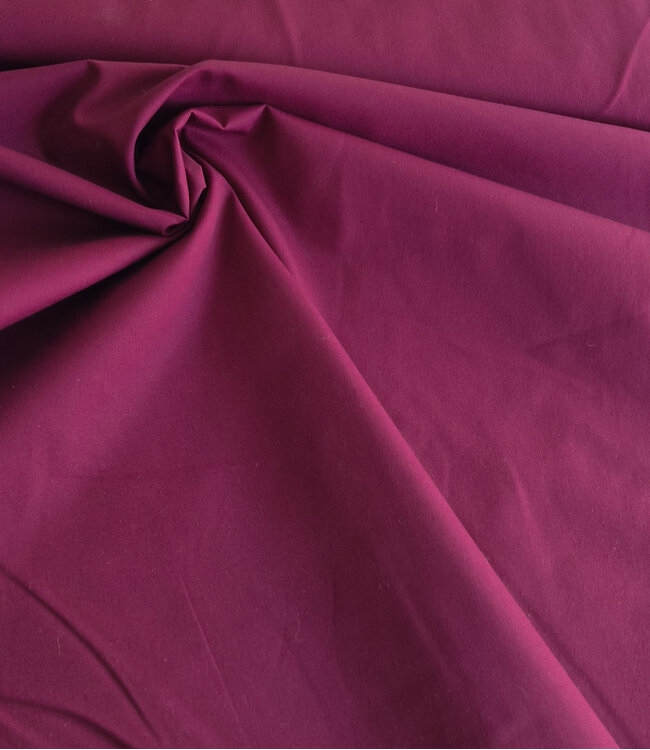 aubergine effen canvas