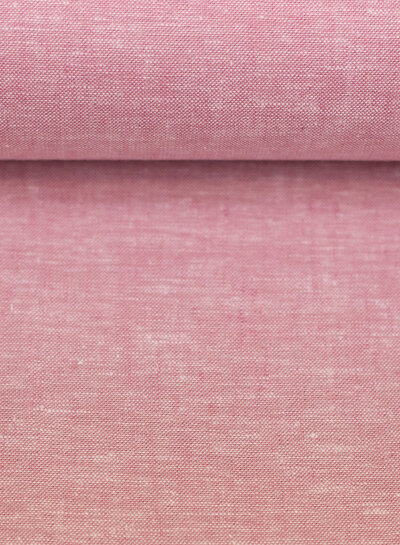 Swafing pink melange - linen cotton mix
