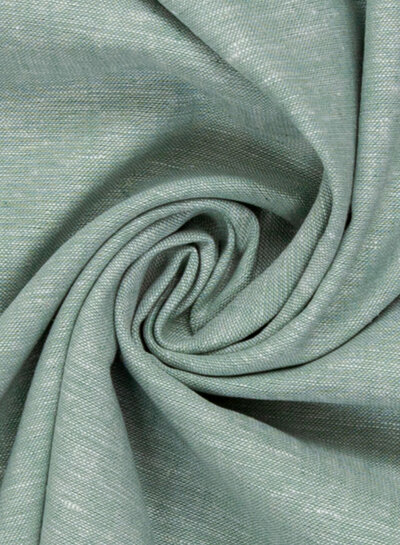 Swafing mint melange - linen cotton blend