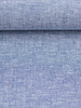 Swafing light blue melange - linen cotton mix