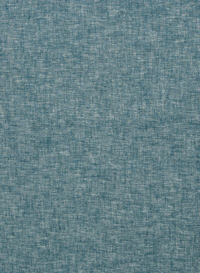Swafing petrol blue melange - linen cotton mix