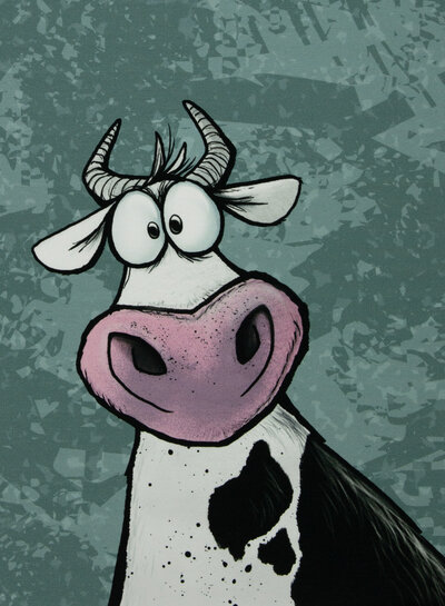 THORSTEN BERGER gimme more mootivation - french terry paneel van 80 cm