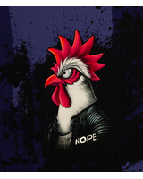 THORSTEN BERGER chickeria Nope  - french terry paneel van 80 cm