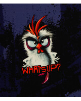 THORSTEN BERGER chickeria what's up - french terry paneel van 80 cm