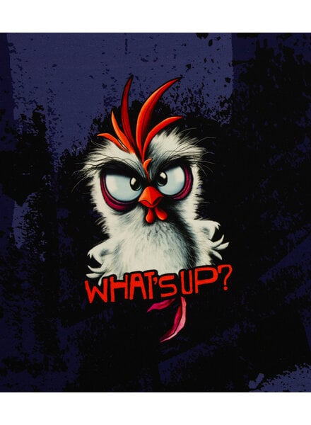 THORSTEN BERGER chickeria what's up - french terry paneel van 80 cm