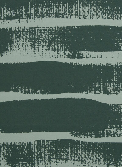 THORSTEN BERGER grey-blue - matching French Terry - Dachshund panel