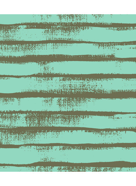 THORSTEN BERGER mint - bijhorende french terry  - Dachshund paneel