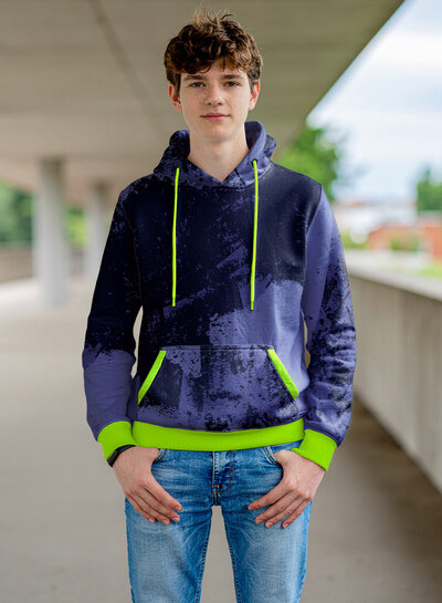 THORSTEN BERGER bijhorende french terry -  Chickeria paneel