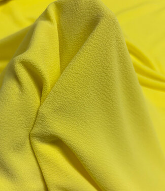 A la Ville yellow - Crêpe - Italian quality