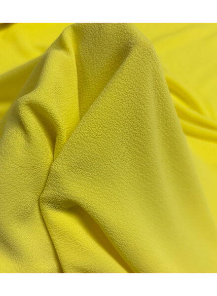 A la Ville yellow - Crêpe - Italian quality