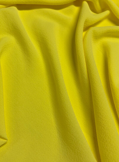 A la Ville yellow - Crêpe - Italian quality