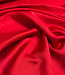 A la Ville rood - Satijn viscose - qualité Haute Couture
