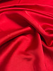 A la Ville red - Satin viscose - Haute Couture quality