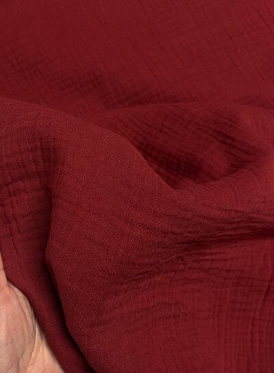 donkerrood - effen tetra