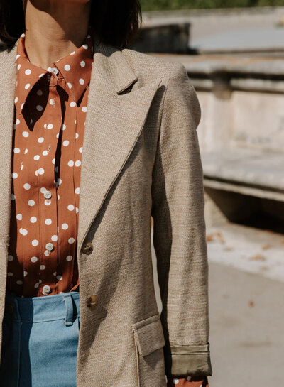 Maison Fauve The MANHATTAN jacket - sewing pattern - English and French instructions