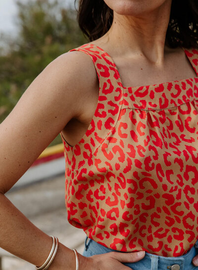 Maison Fauve Le top SALTO - naaipatroon - Engels en franse instructies