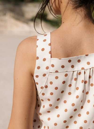 Maison Fauve The SALTO top - sewing pattern - English and French instructions