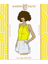 Maison Fauve The SALTO top - sewing pattern - English and French instructions