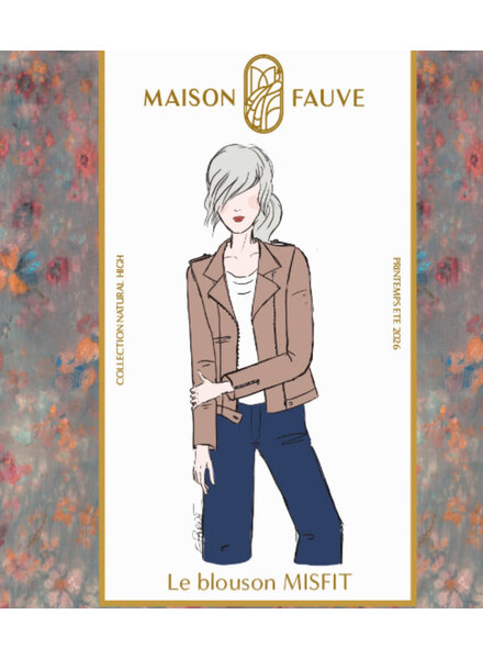 Maison Fauve Le blouson MISFIT - naaipatroon - Engels en Franse instructies
