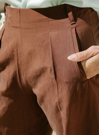 Maison Fauve The ANDREA Trousers - sewing pattern - English and French instructions