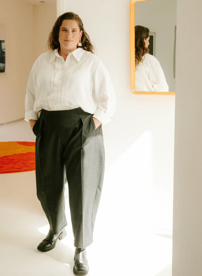 Maison Fauve The ANDREA Trousers - sewing pattern - English and French instructions