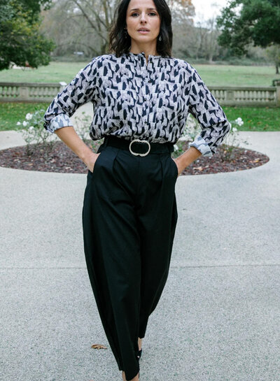 Maison Fauve The ANDREA Trousers - sewing pattern - English and French instructions